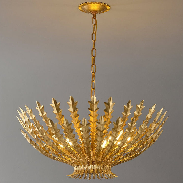 Gilded Acanthus Chandelier - Vakkerlight