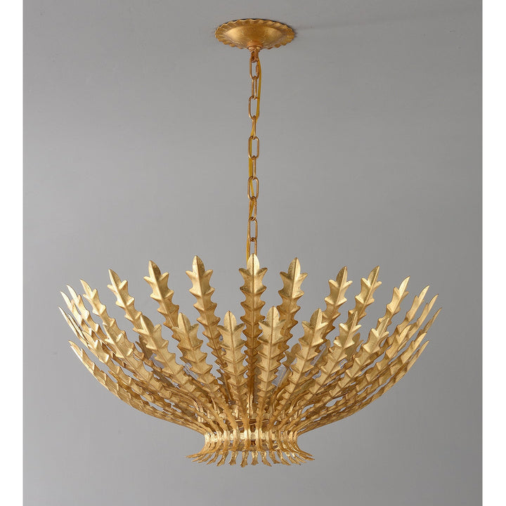 Gilded Acanthus Chandelier - Vakkerlight