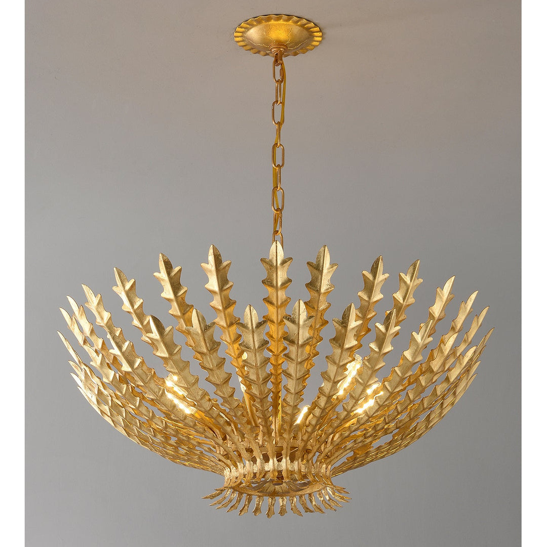 Gilded Acanthus Chandelier - Vakkerlight