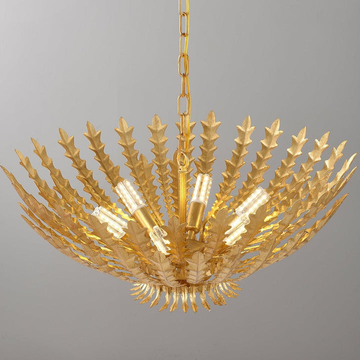 Gilded Acanthus Chandelier - Vakkerlight
