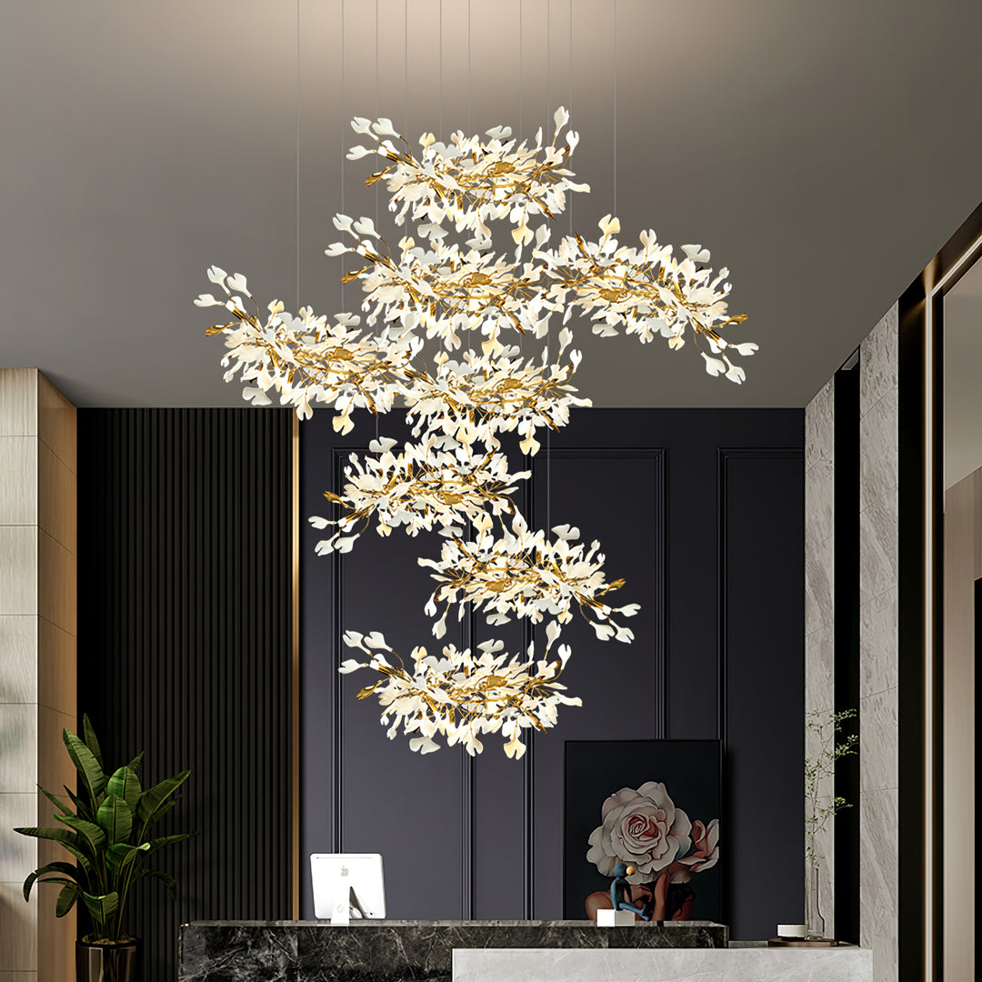 Gingko Leaves Chandelier