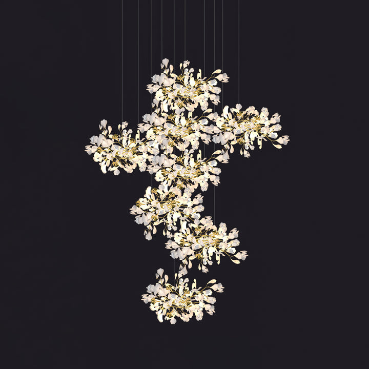 Gingko Leaves Chandelier