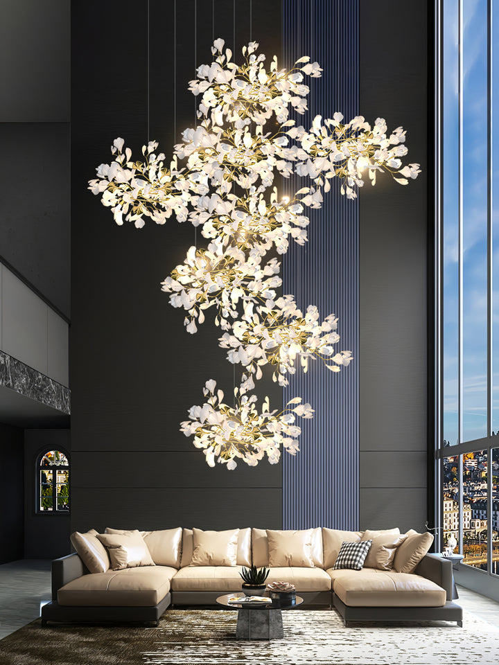 Gingko Leaves Chandelier