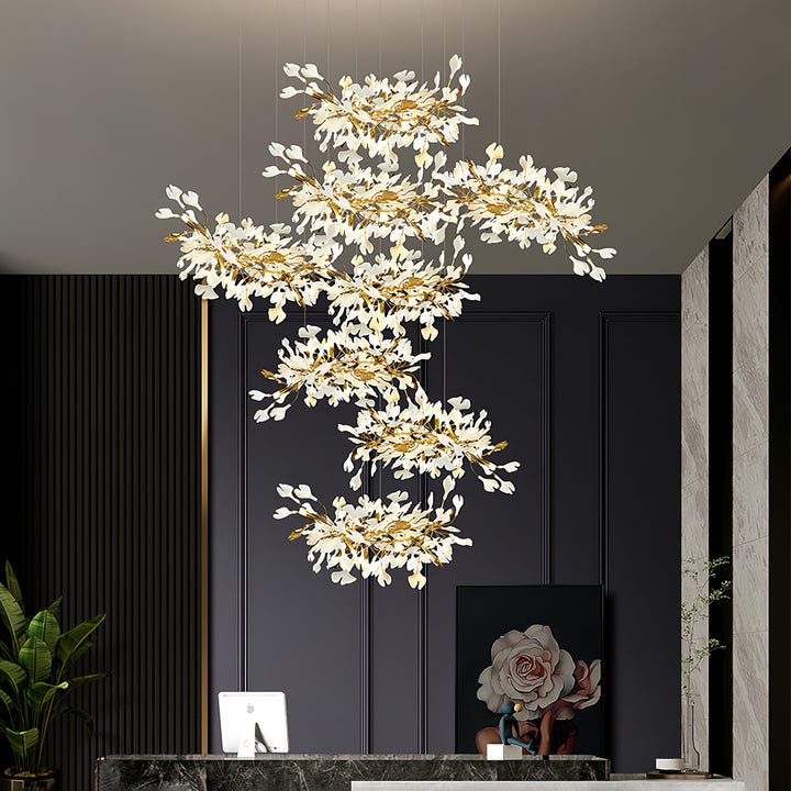 Gingko Leaves Chandelier