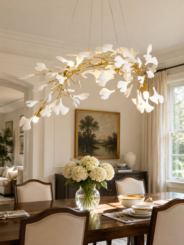 Gingko Bloom Chandelier - Vakkerlight