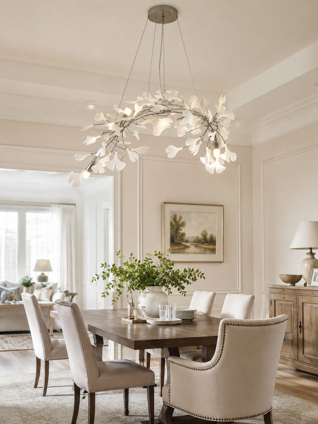 Gingko Bloom Chandelier - Vakkerlight