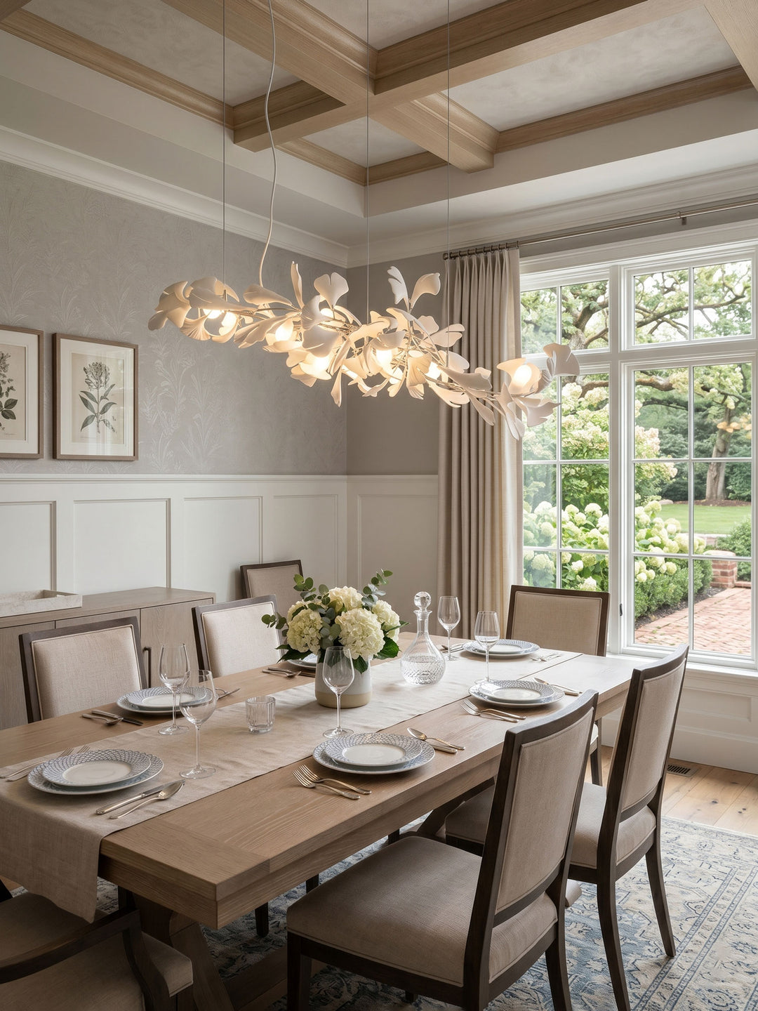 Gingko Bloom Chandelier - Vakkerlight