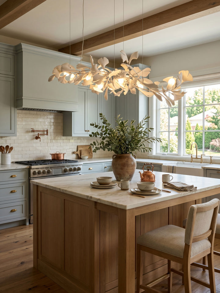 Gingko Bloom Chandelier - Vakkerlight