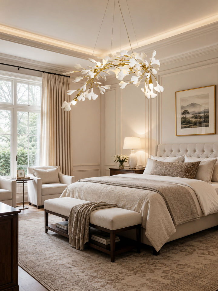Gingko Bloom Chandelier - Vakkerlight