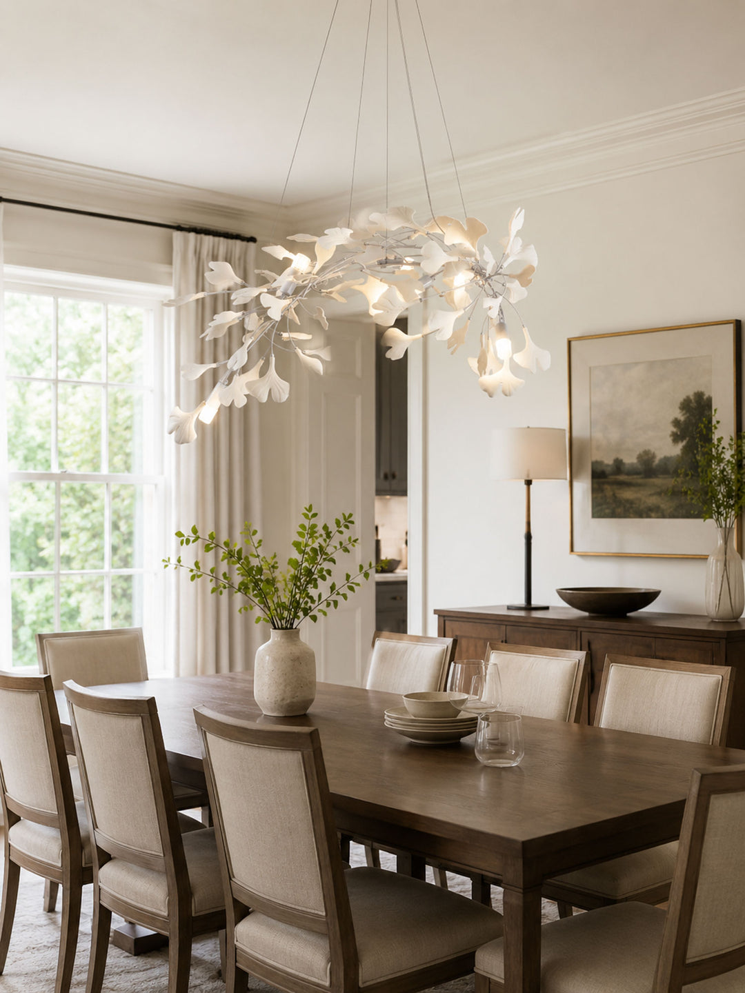Gingko Bloom Chandelier - Vakkerlight
