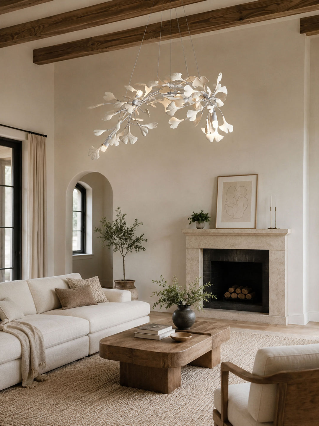 Gingko Bloom Chandelier - Vakkerlight