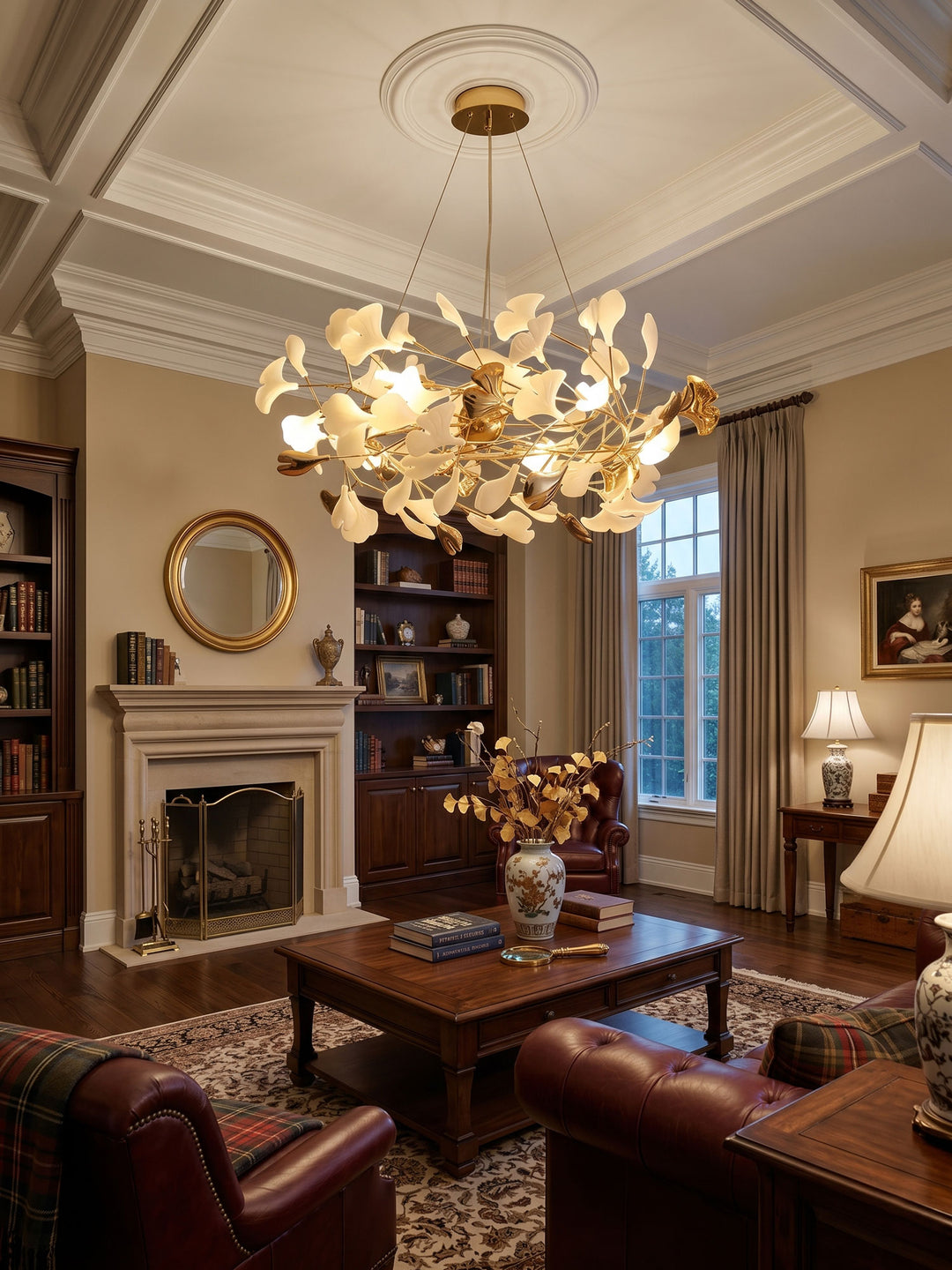 Gingko Bough Chandelier - Vakkerlight