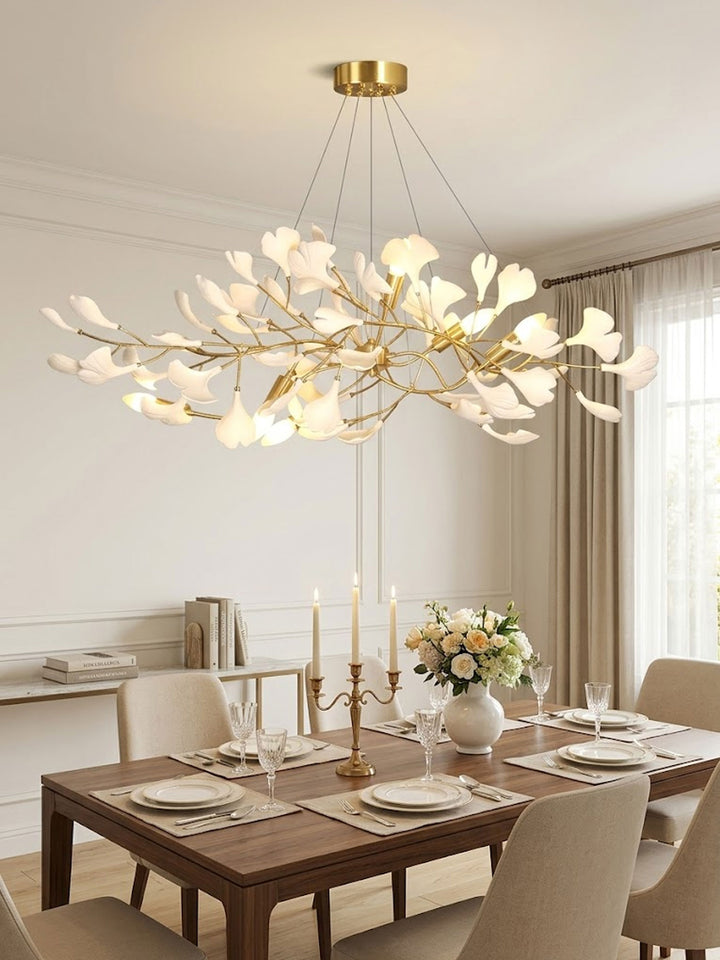 Gingko Bough Chandelier - Vakkerlight