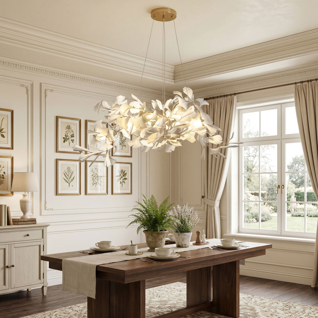 Gingko Bouquet Chandelier - Vakkerlight