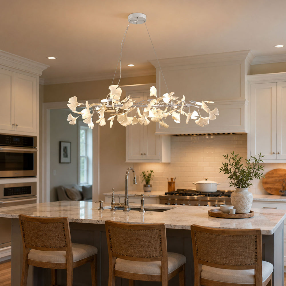 Gingko Branch Chandelier - Vakkerlight