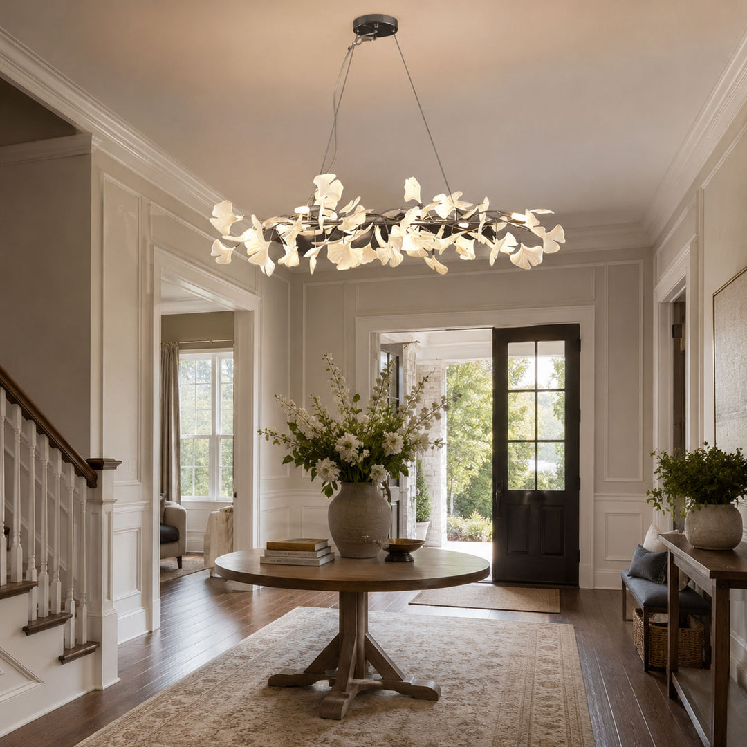 Gingko Branch Chandelier - Vakkerlight