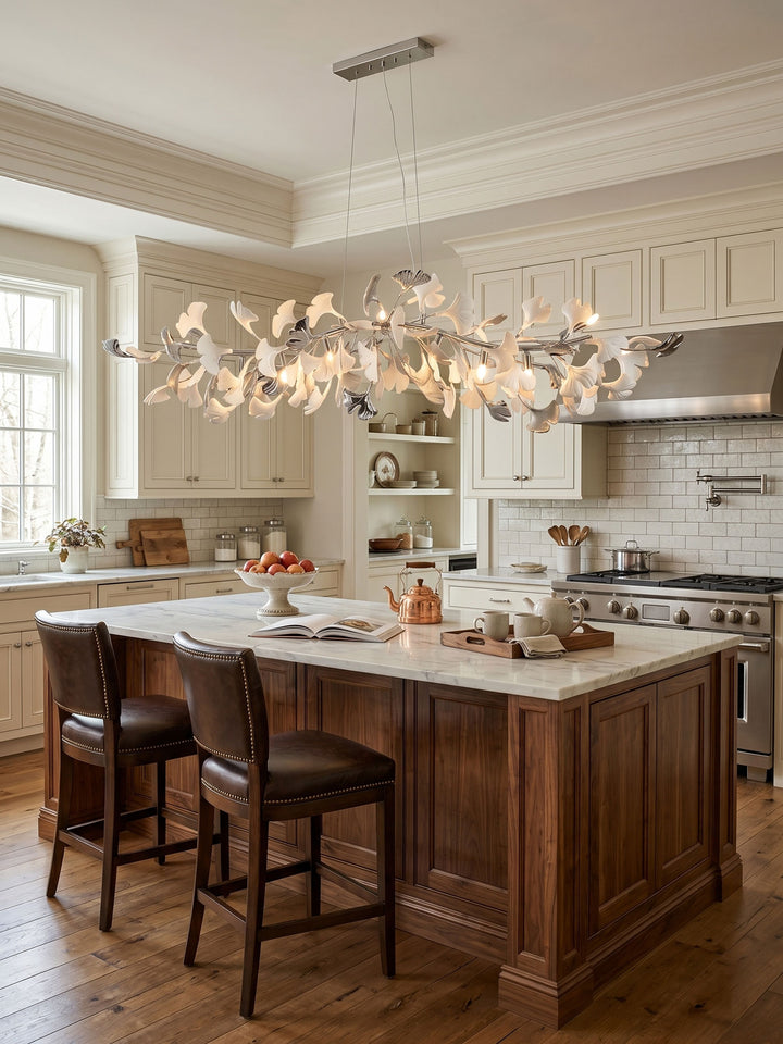 Gingko Cascade Chandelier - Vakkerlight