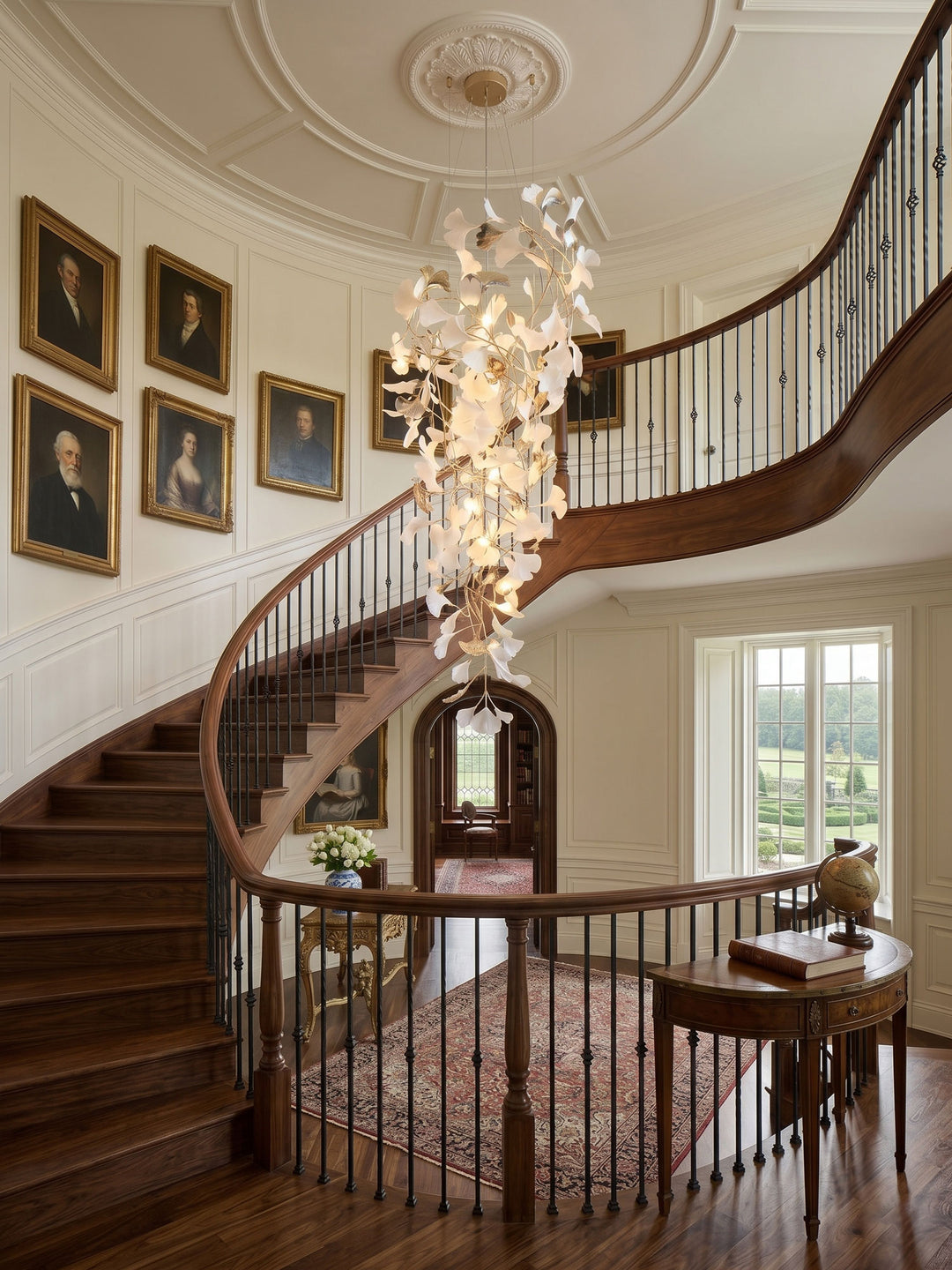 Gingko Cascade Leave Chandelier - Vakkerlight
