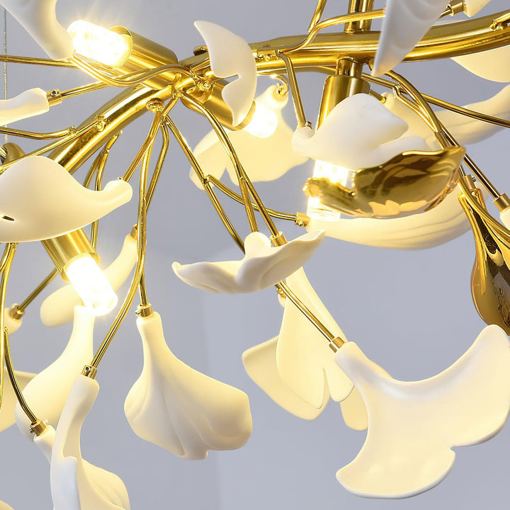 Gingko Chandelier D - Vakkerlight