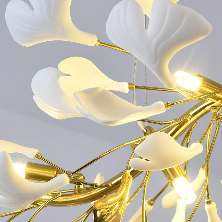 Gingko Chandelier D - Vakkerlight