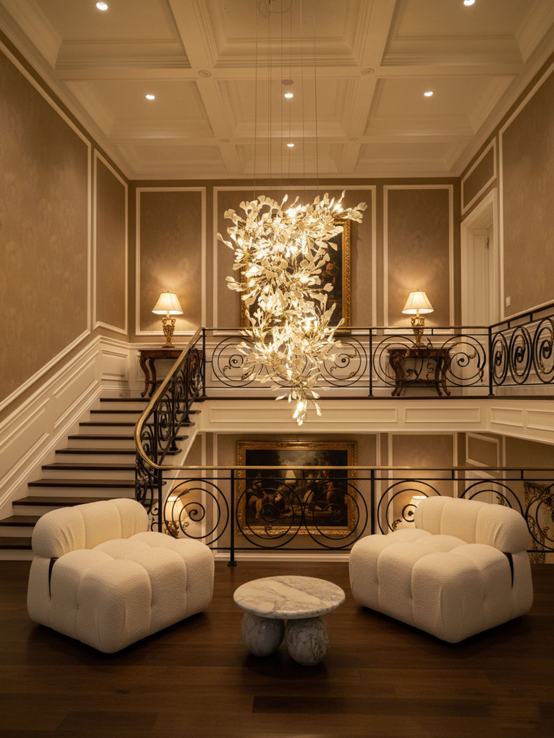 Gingko Chandelier F - Vakkerlight