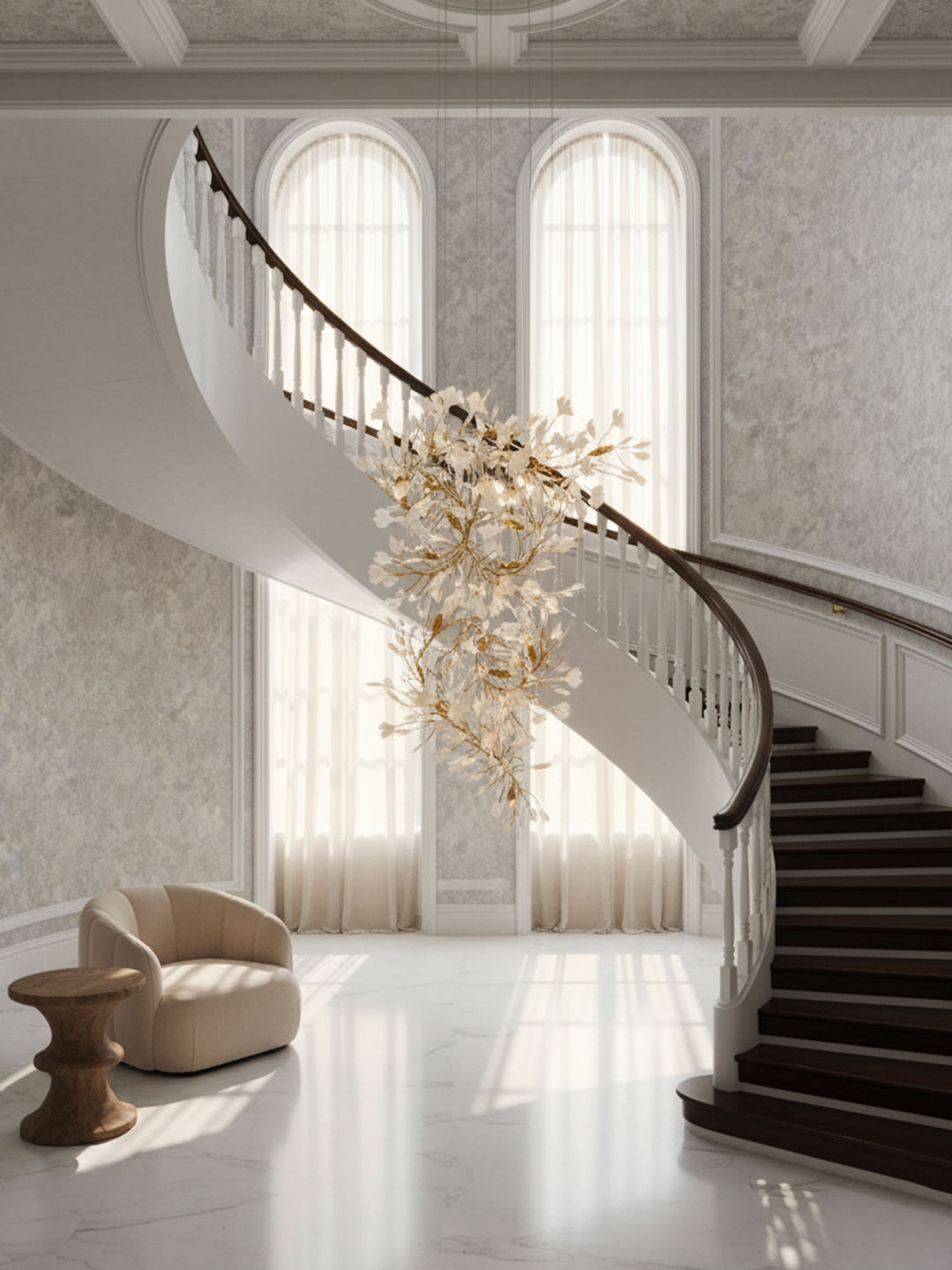Gingko Chandelier F - Vakkerlight