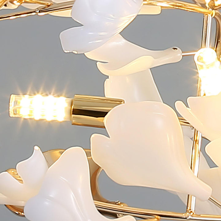 Gingko Chandelier H - Vakkerlight