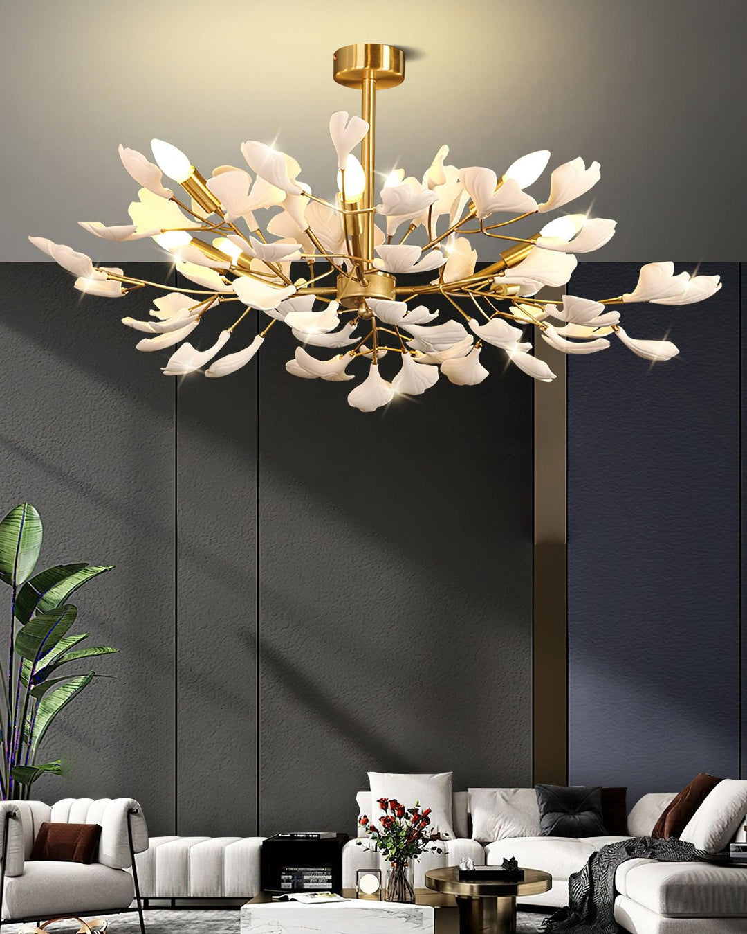 Gingko Chandelier J - Vakkerlight