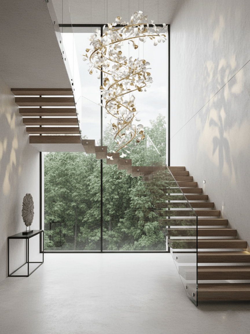 Gingko Chandelier Q - Vakkerlight