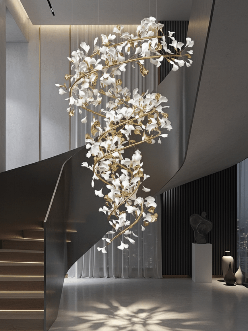 Gingko Chandelier Q - Vakkerlight