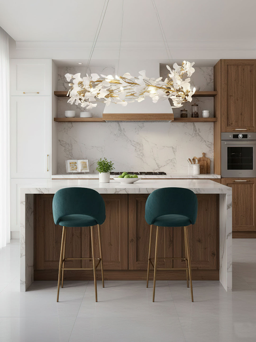 Gingko Chandelier U - Vakkerlight