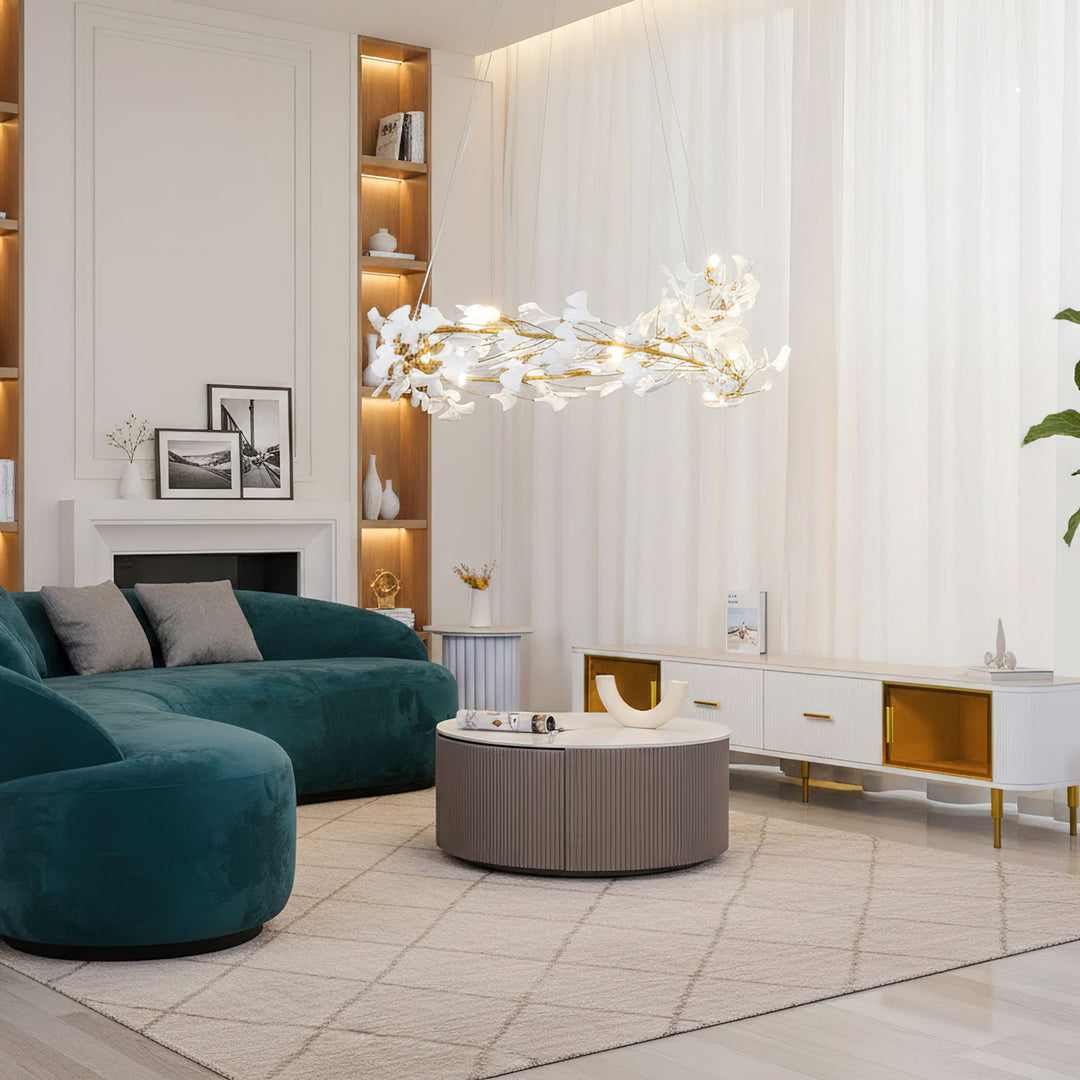 Gingko Chandelier U - Vakkerlight