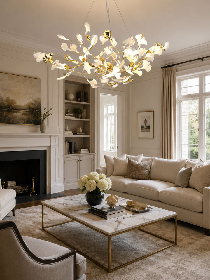 Gingko Cluster Chandelier - Vakkerlight