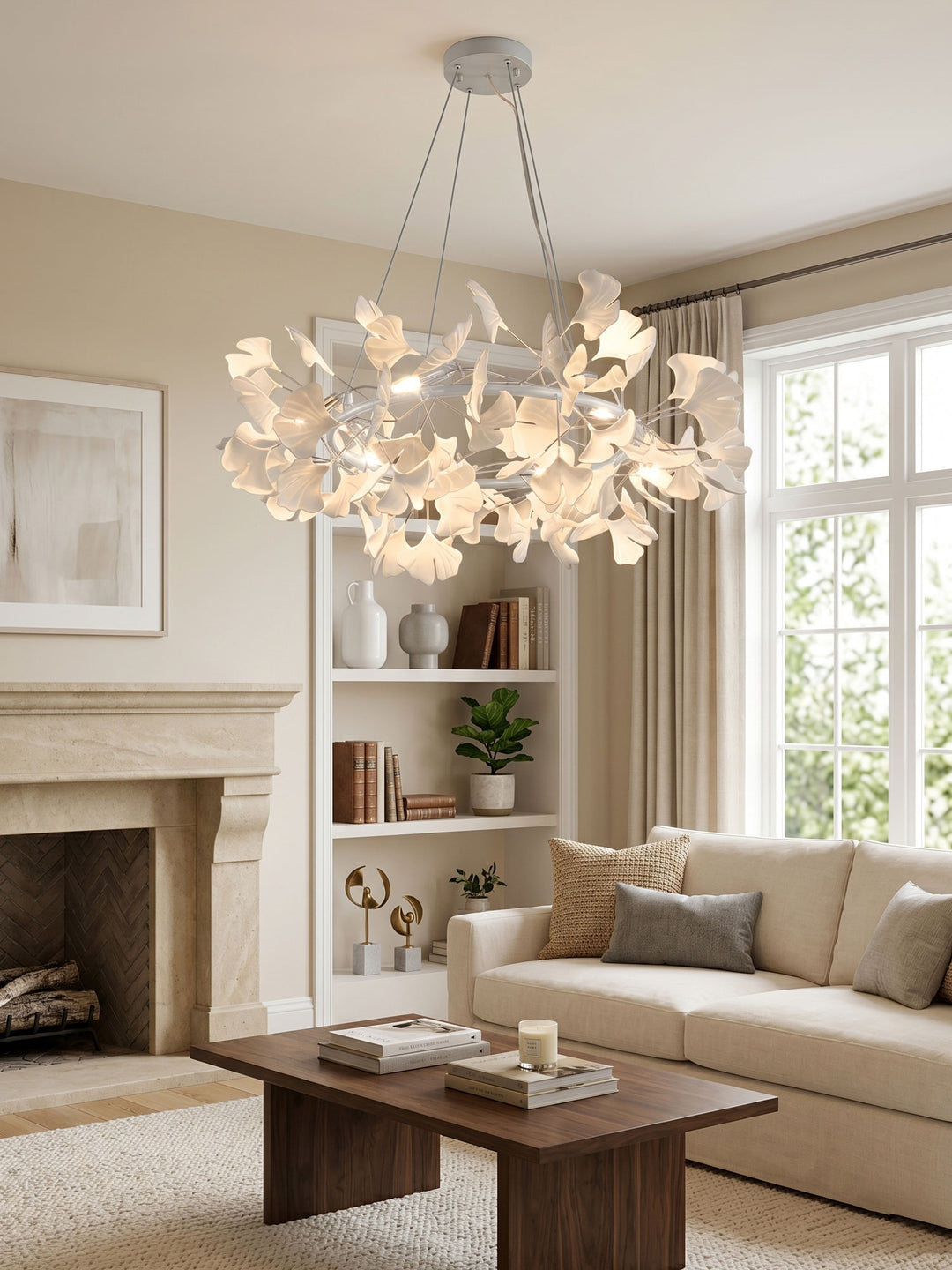 Gingko Crown Chandelier - Vakkerlight