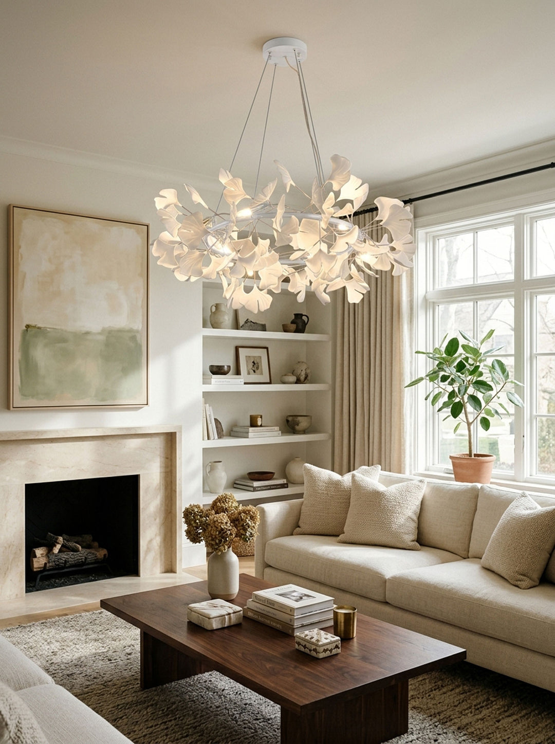 Gingko Crown Chandelier - Vakkerlight