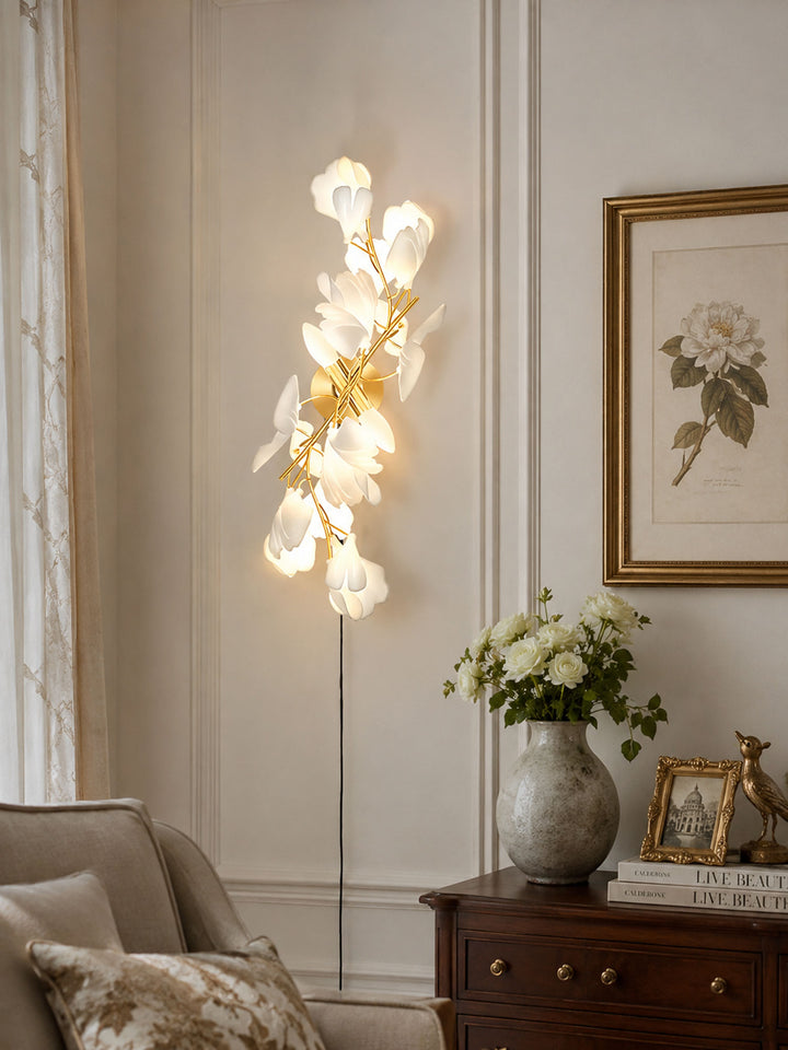 Gingko Flowers Plug - in Wall Lamp - Vakkerlight