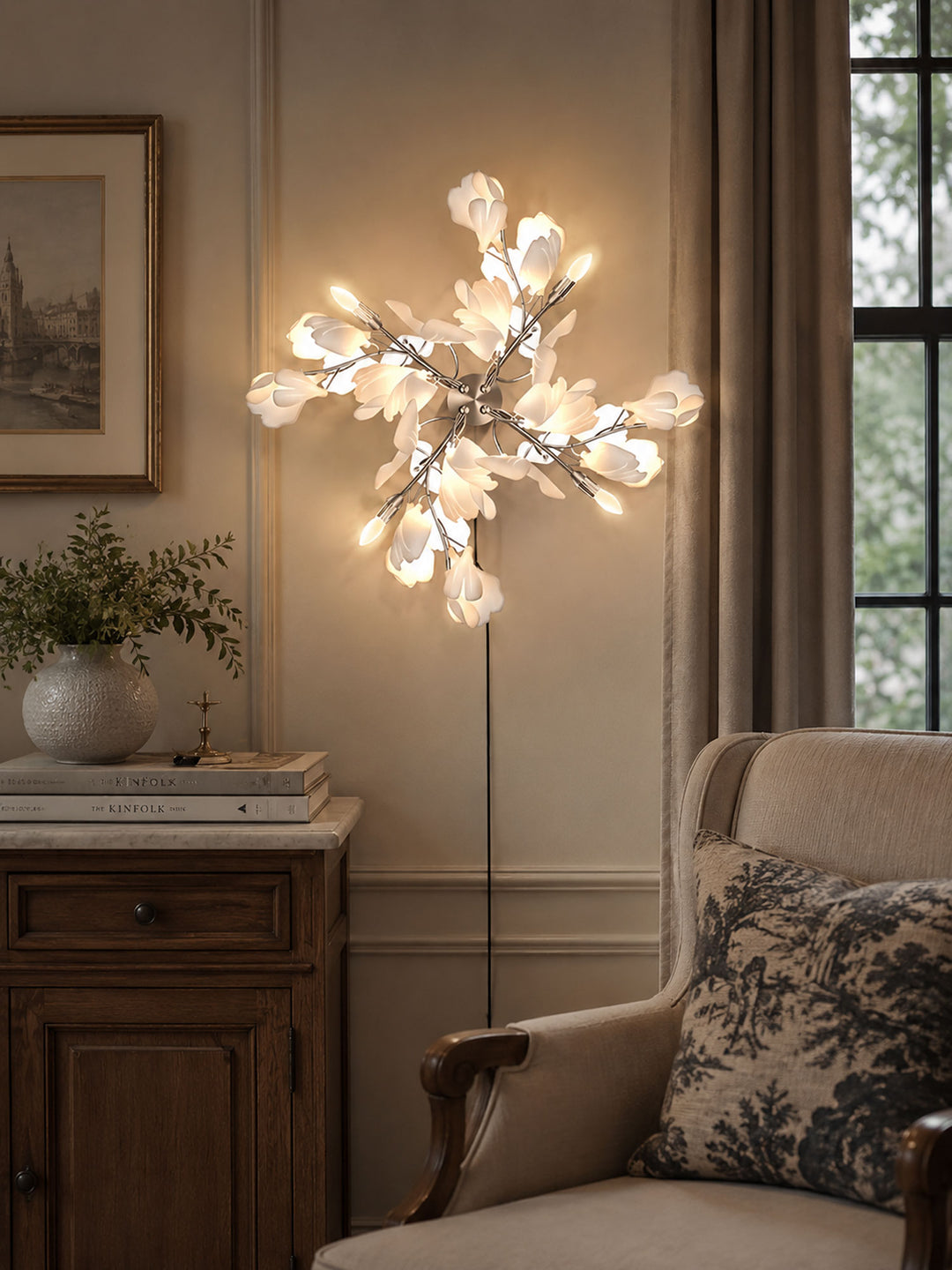 Gingko Flowers Plug - in Wall Lamp - Vakkerlight