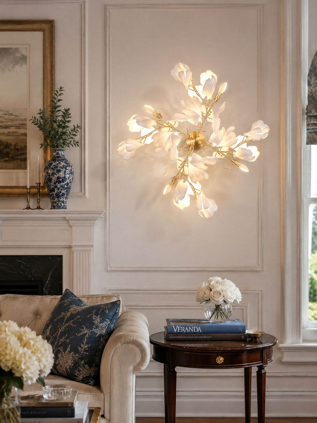 Gingko Flowers Wall Lamp - Vakkerlight