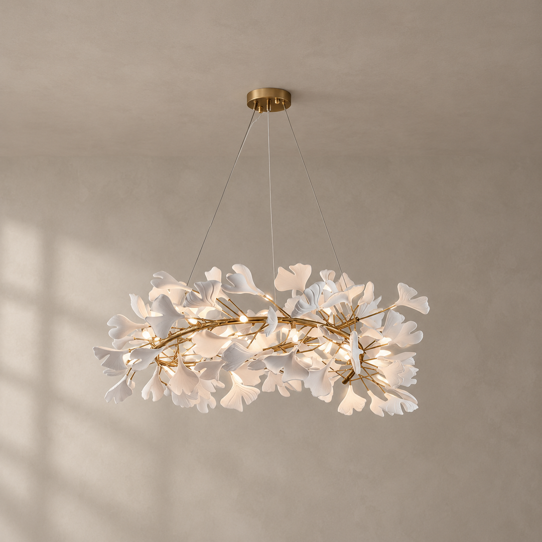 Gingko Halo Chandelier