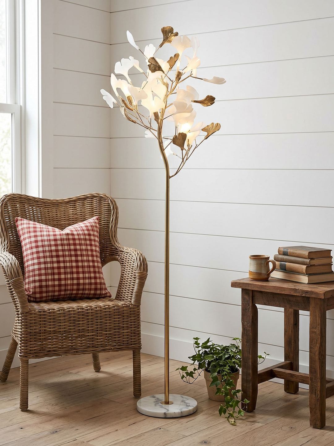Gingko Leaf Floor Lamp - Vakkerlight