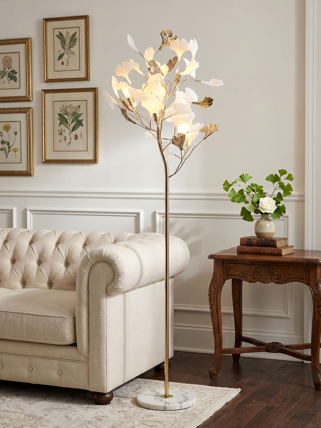 Gingko Leaf Floor Lamp - Vakkerlight