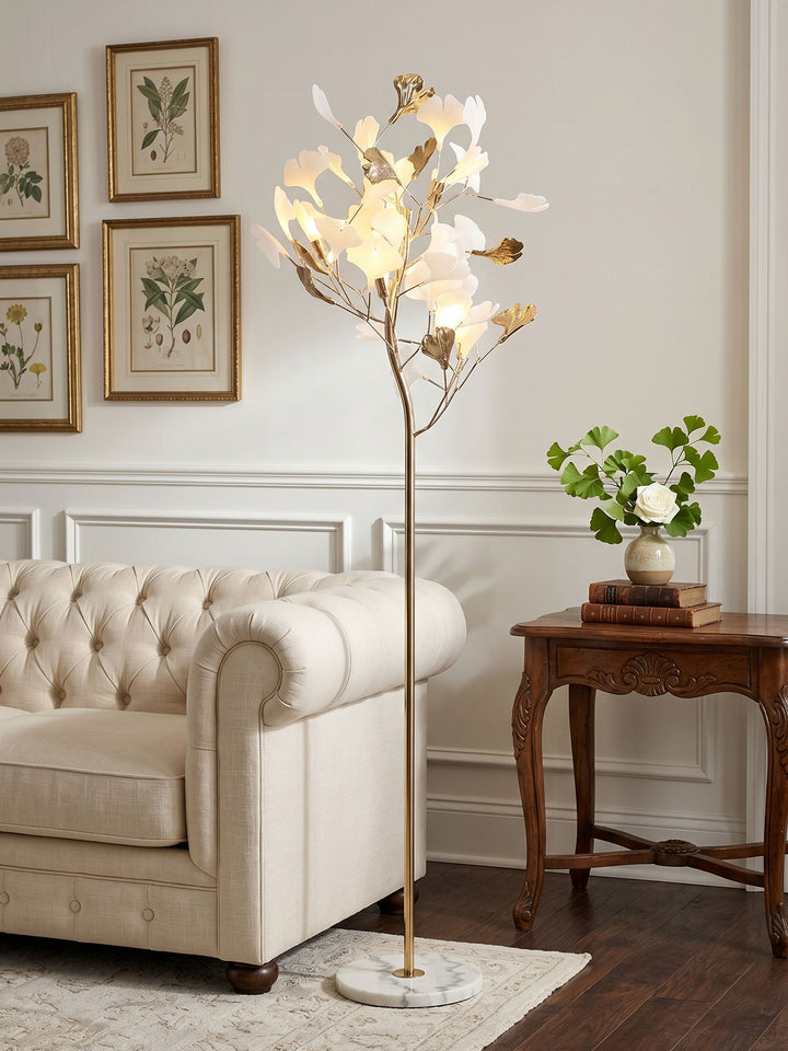 Gingko Leaf Floor Lamp - Vakkerlight