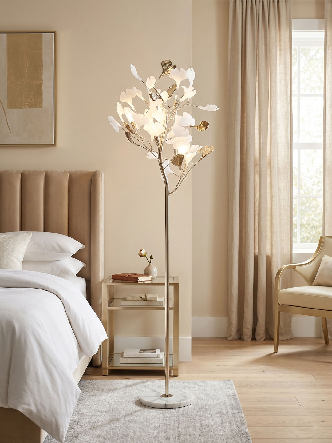 Gingko Leaf Floor Lamp - Vakkerlight