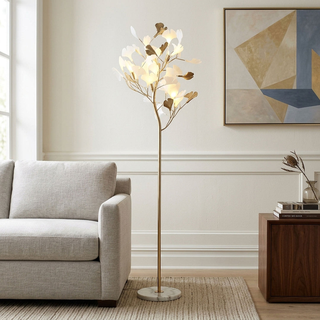 Gingko Leaf Floor Lamp - Vakkerlight