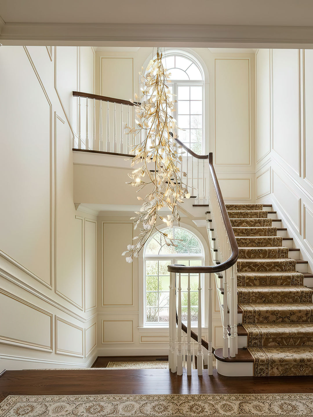 Gingko Long Branch Chandelier - Vakkerlight