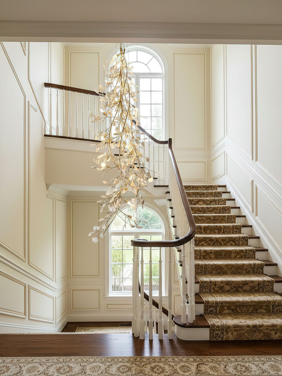 Gingko Long Branch Chandelier - Vakkerlight