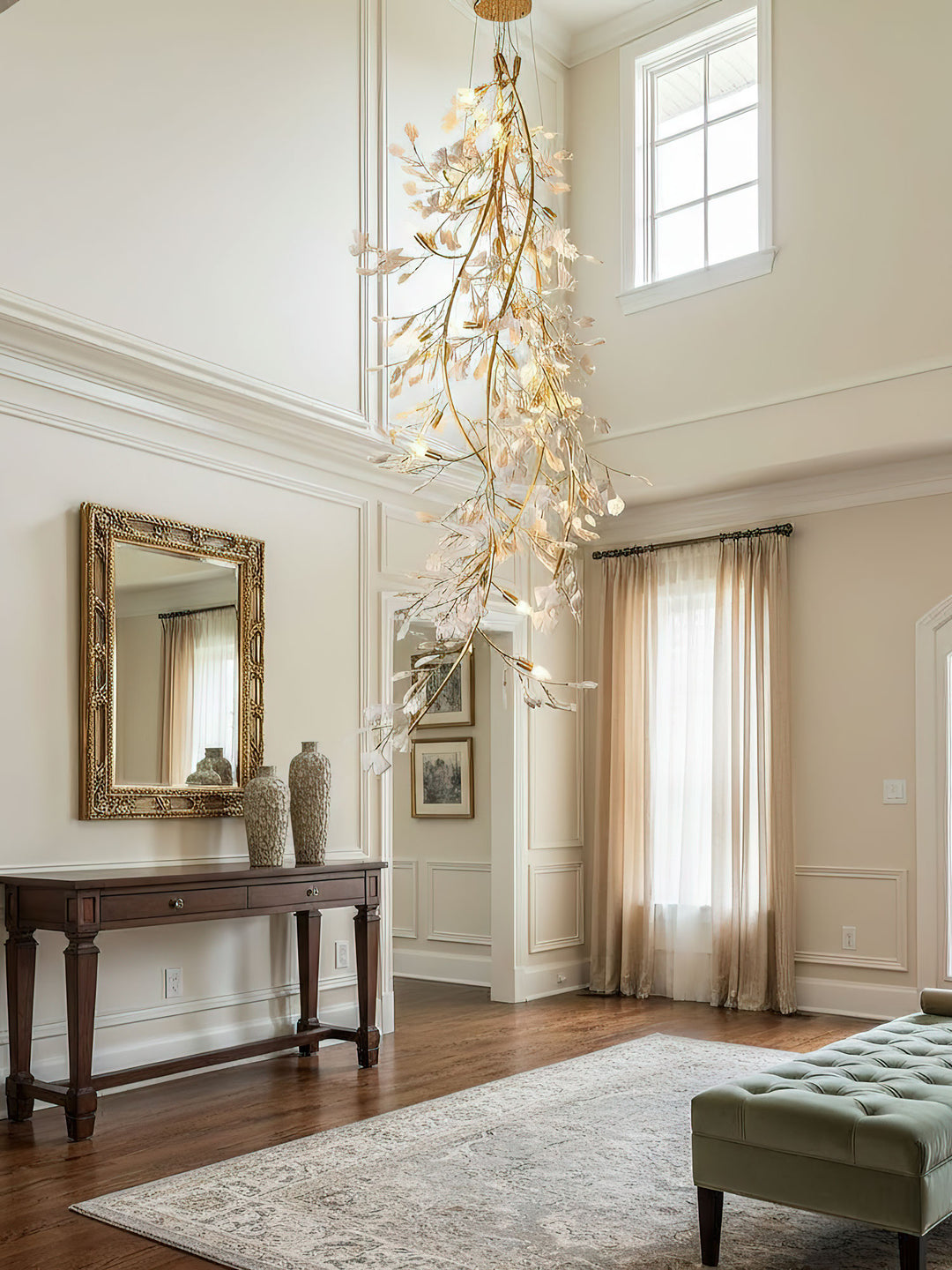 Gingko Long Branch Chandelier - Vakkerlight