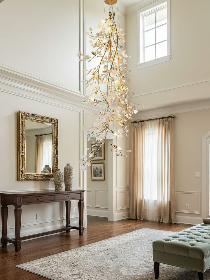 Gingko Long Branch Chandelier - Vakkerlight
