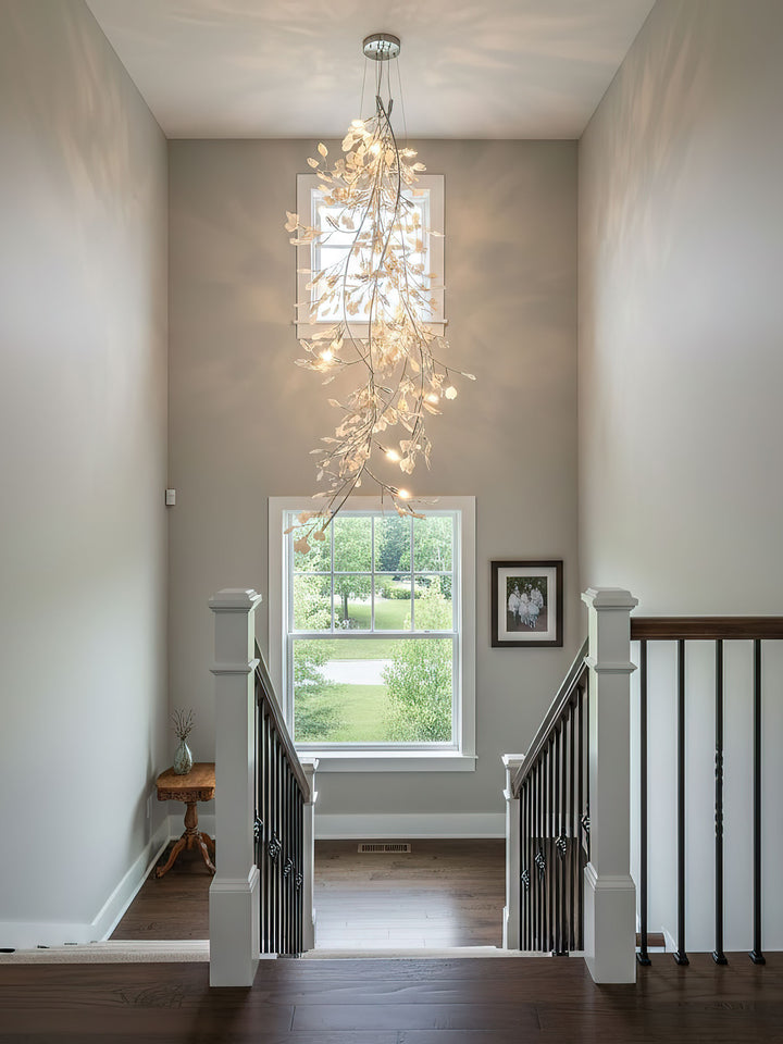 Gingko Long Branch Chandelier - Vakkerlight