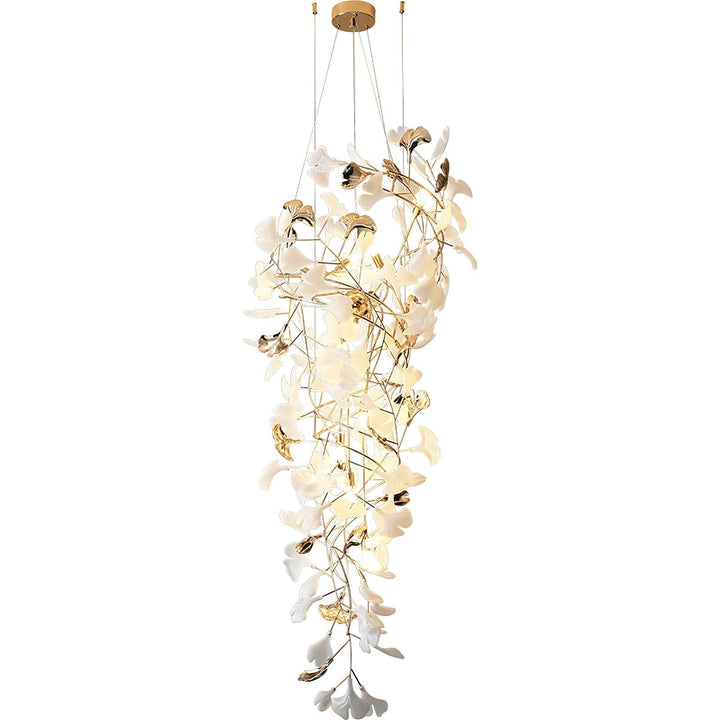 Gingko Ojo Chandelier - Vakkerlight